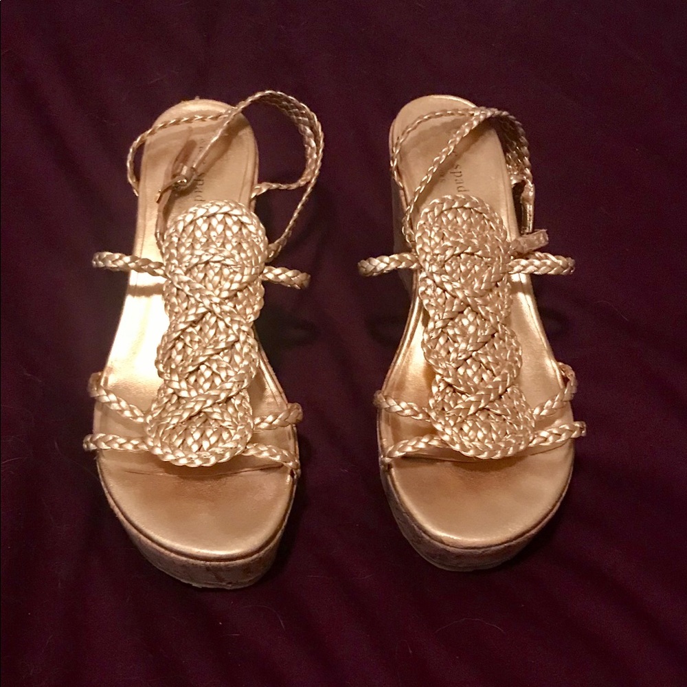 Kate spade wedges - size 9
